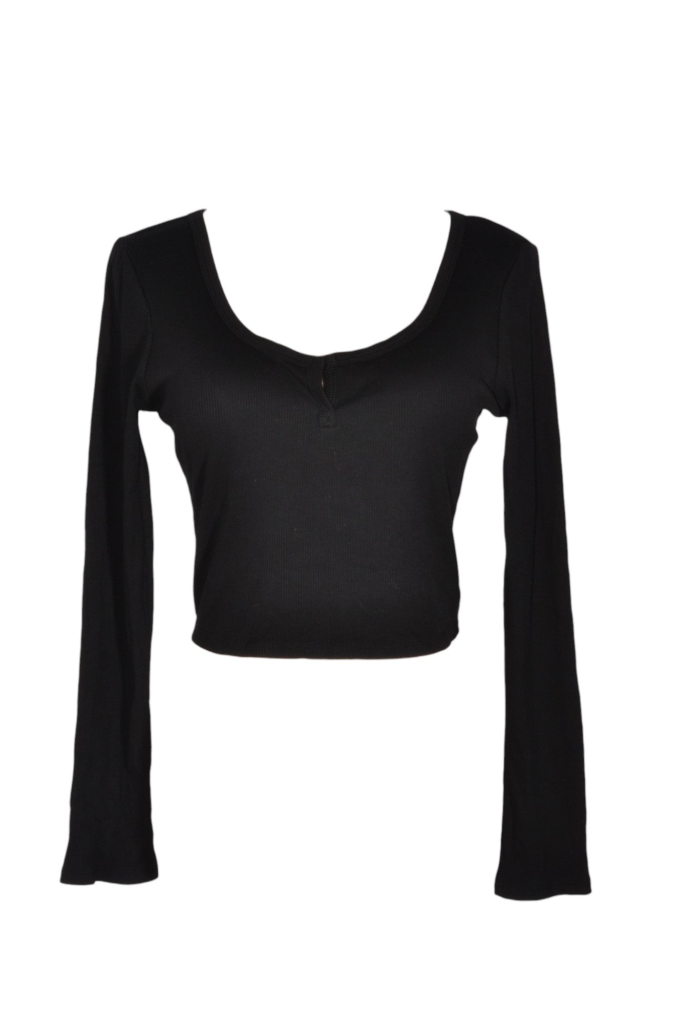 BOZZOLO Women Crop Tops Regular fit in Black - S - Velora