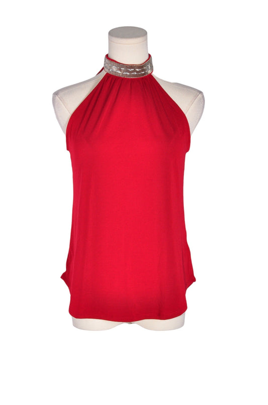 CABLE & GAUGE Women Halter Tops Regular fit in Red - XS - Velora