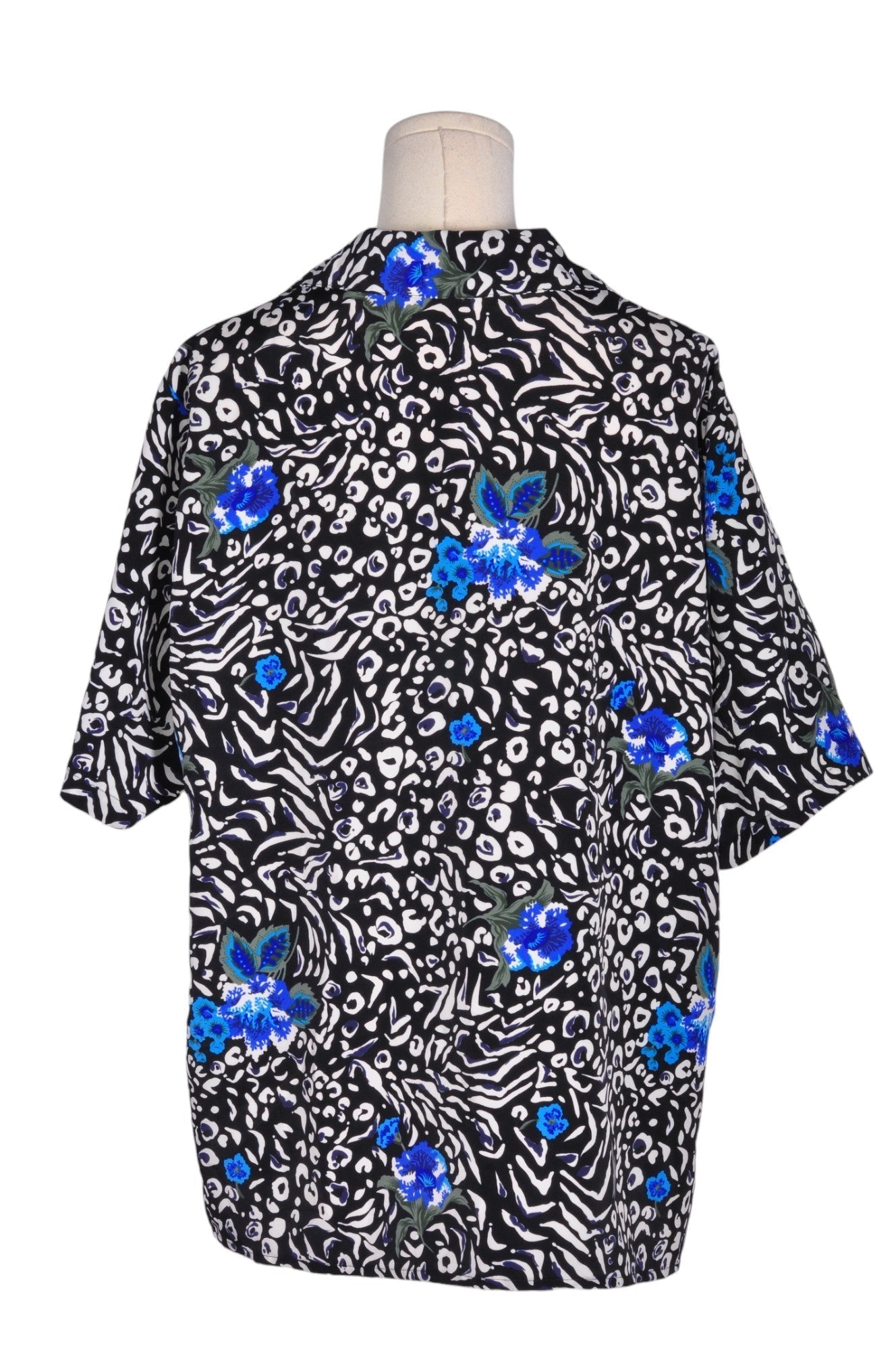 IMPRESSIONS Men Button Down Tops Regular fit in Blue - XL - Velora