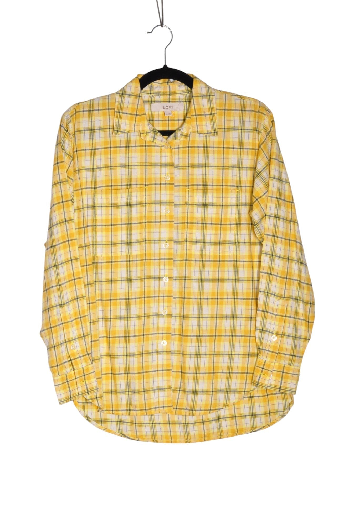 LOFT Men Button Down Tops Regular fit in Yellow - XS - Velora