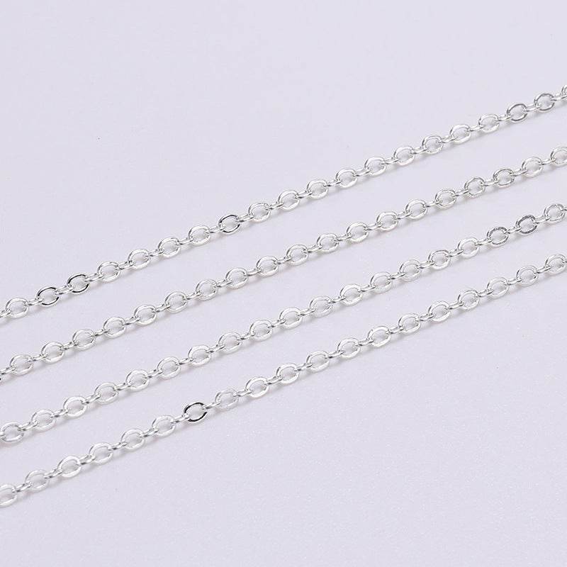 Thin Metal Crushed O-Chain rolls - Velora