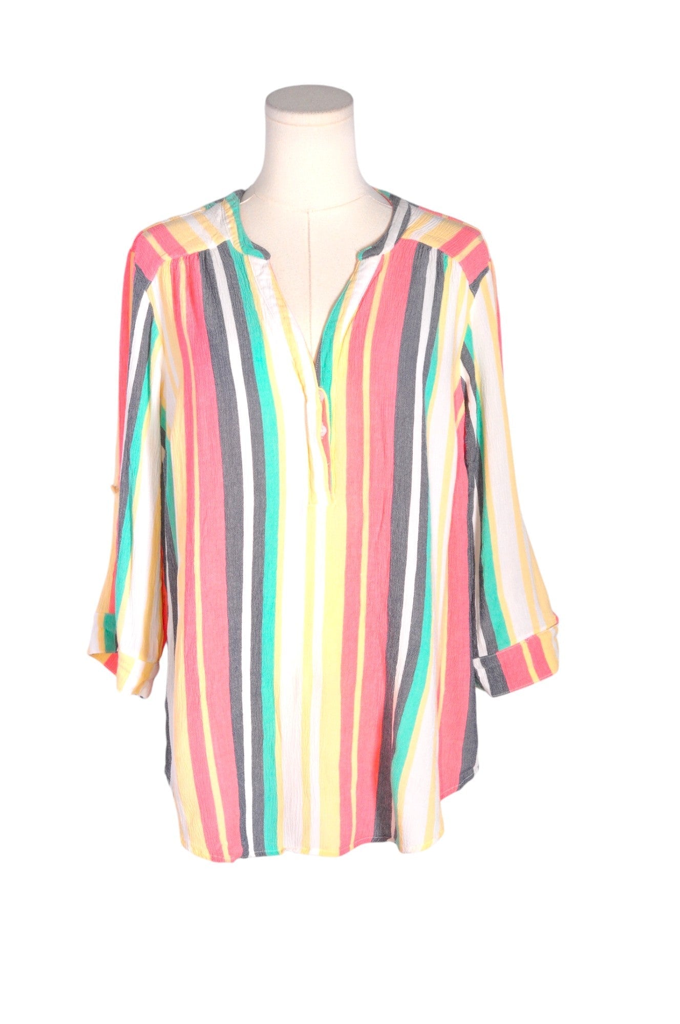 TORRID Women Tunics Regular fit in Pink - 1X - Velora