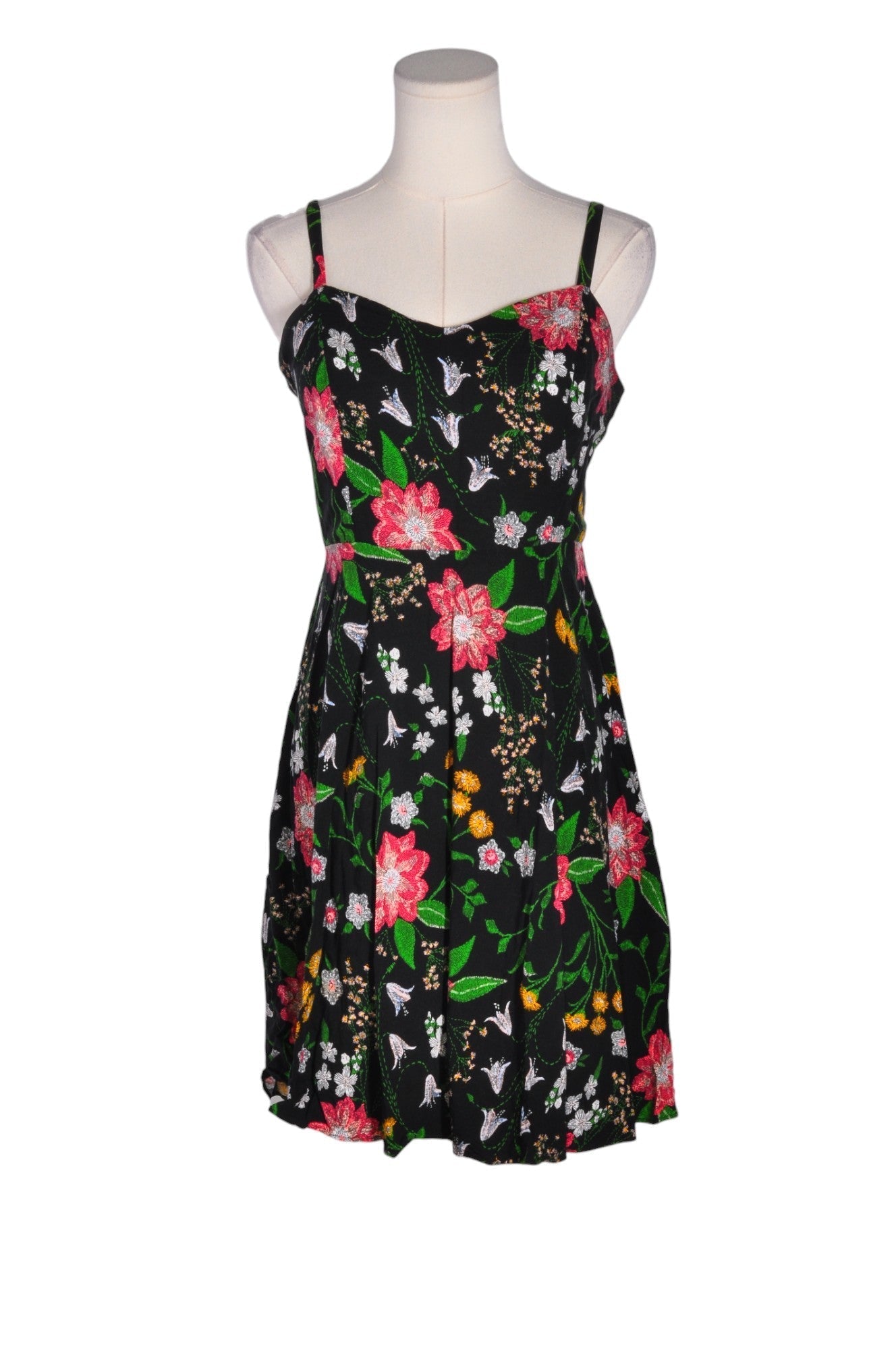 OLD NAVY Women Fit & Flare Dresses Regular fit in Black - M - Velora