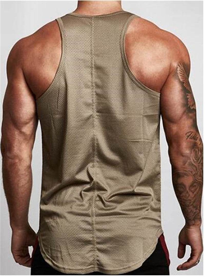 Sleeveless Sportwear vest Fitness Workout Gym Tank top for men - Velora