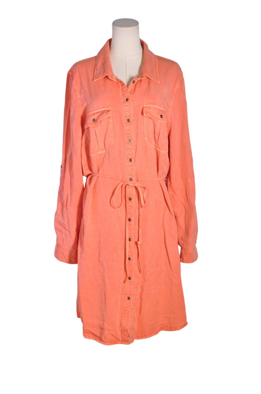 PARASUCO Women Wrap Dresses Regular fit in Orange - XL - Velora