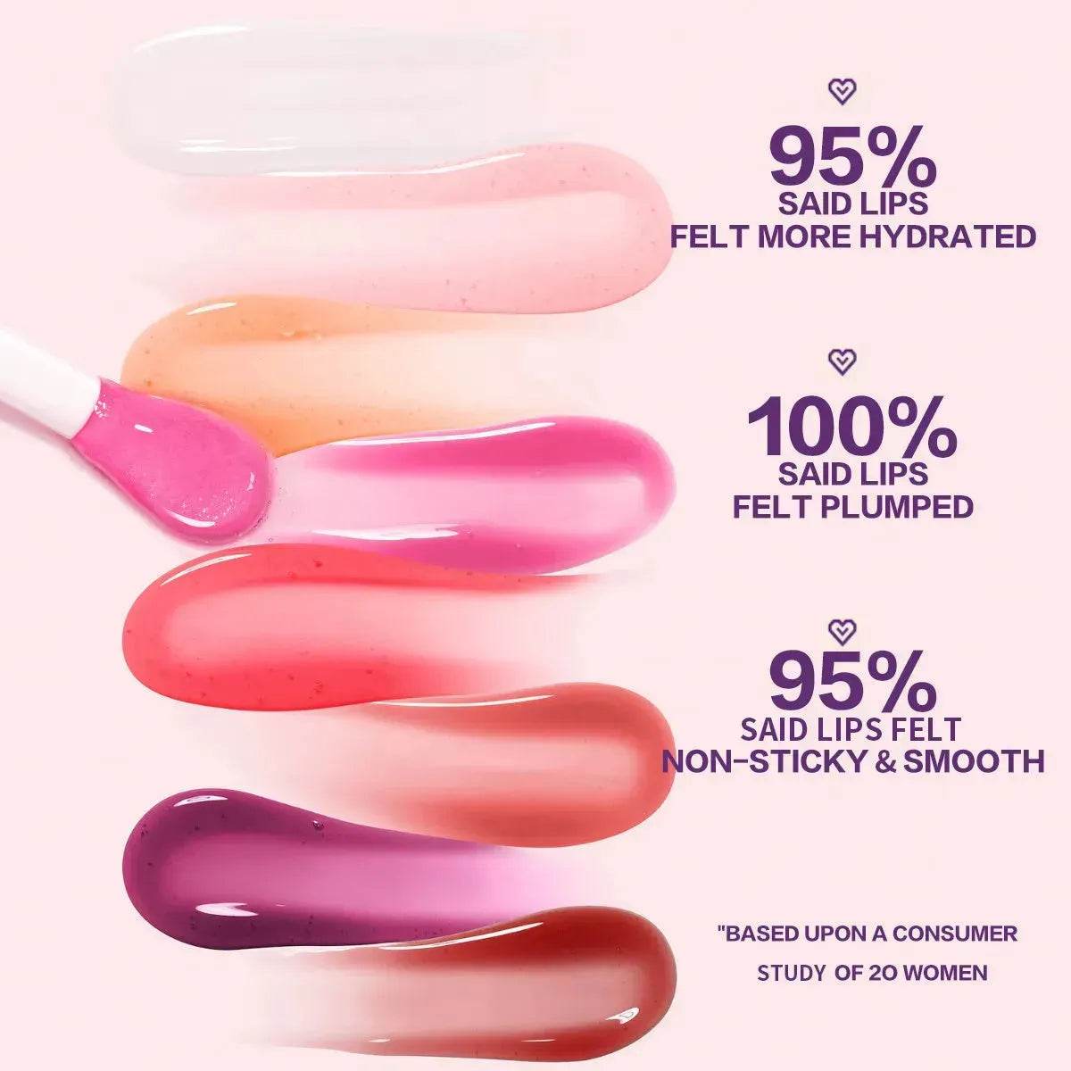 PHOFAY Glossy Juicy Lip Oil - Velora