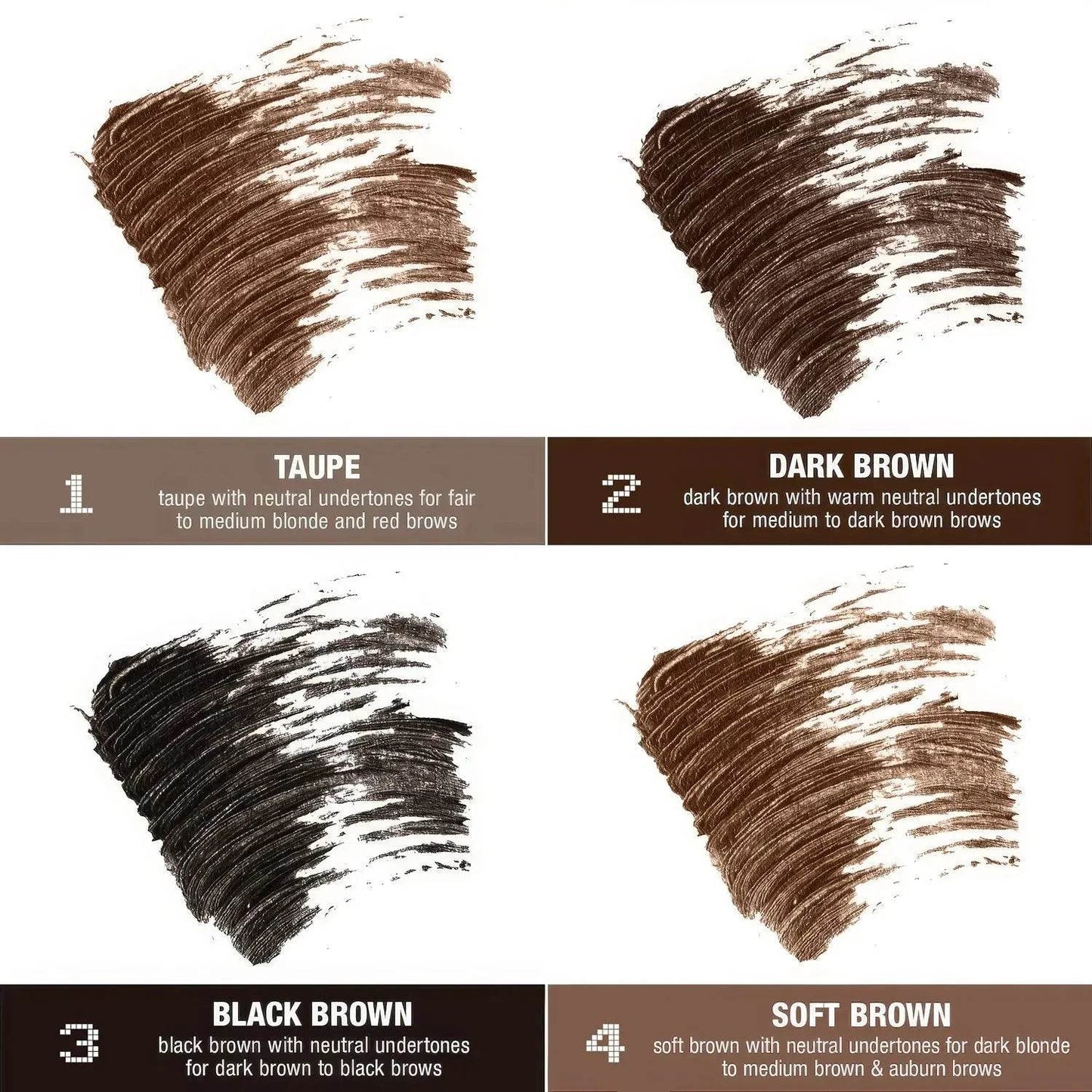 PHOFAY Tinted Eyebrow Gel - Velora