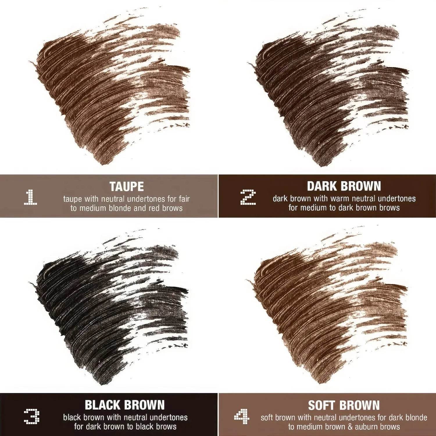 PHOFAY Tinted Eyebrow Gel - Velora