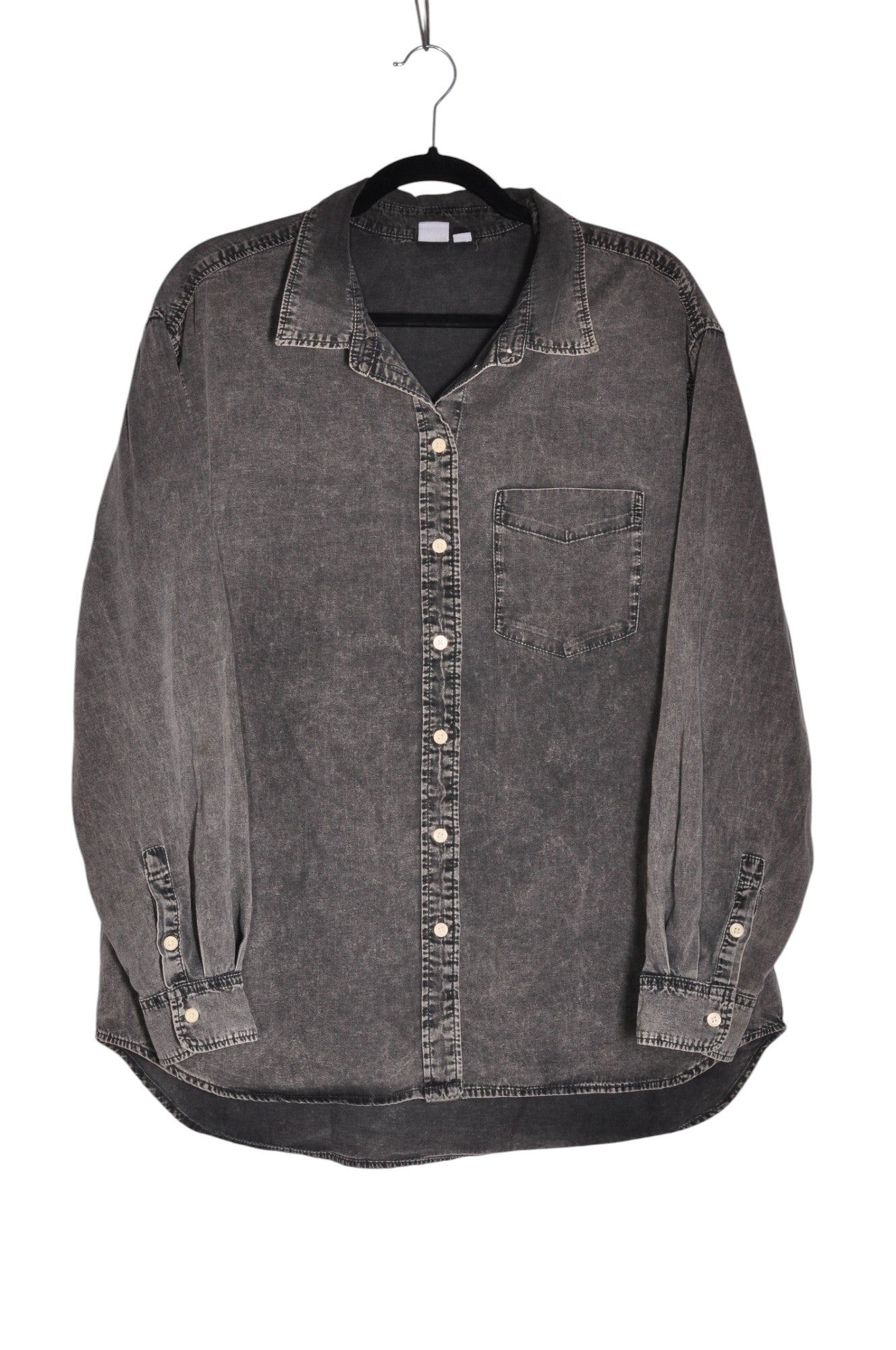 GAP Men Denim Tops Regular fit in Gray - L - Velora