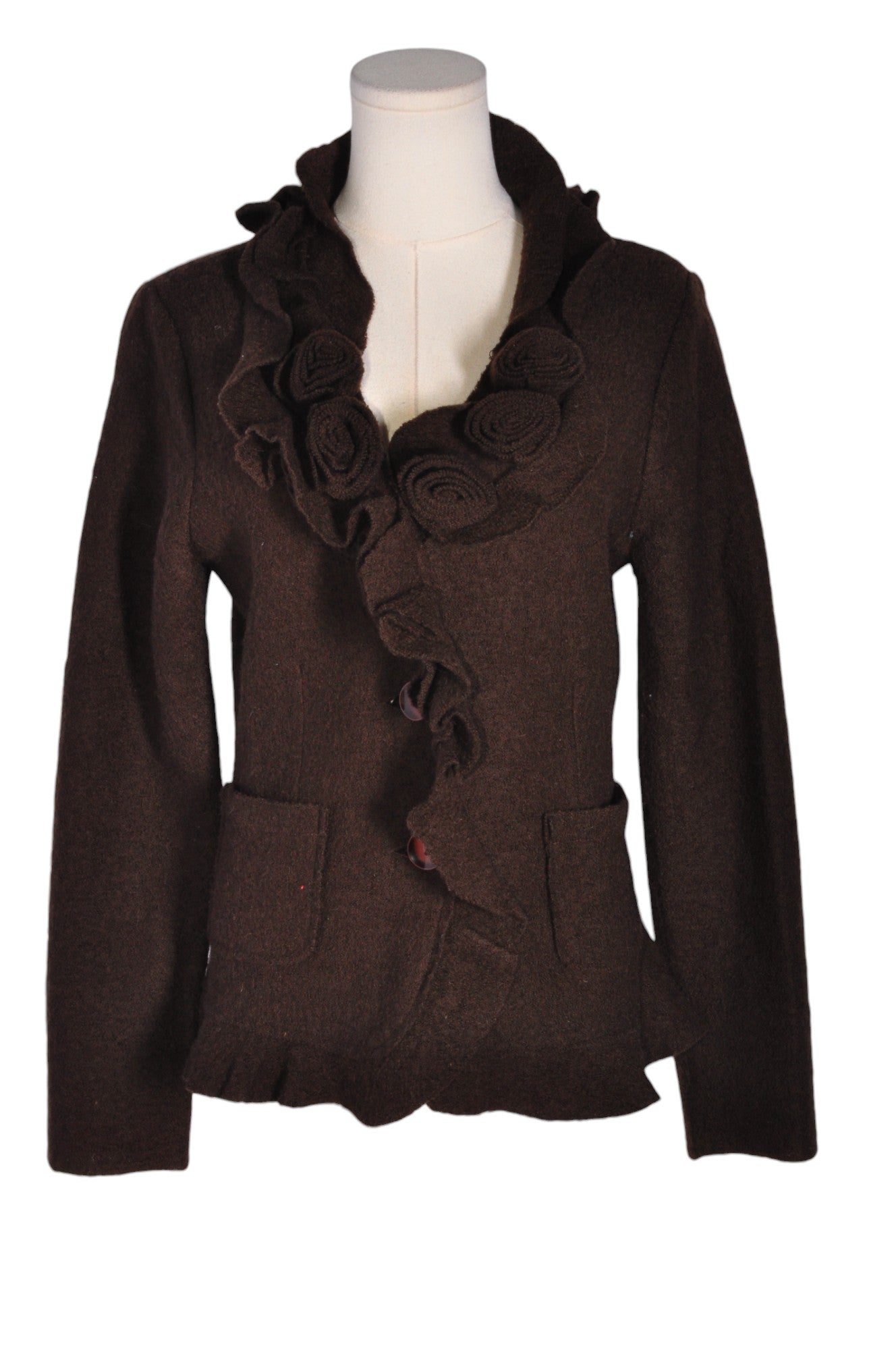 KENAR Women Cardigans Regular fit in Brown - S - Velora