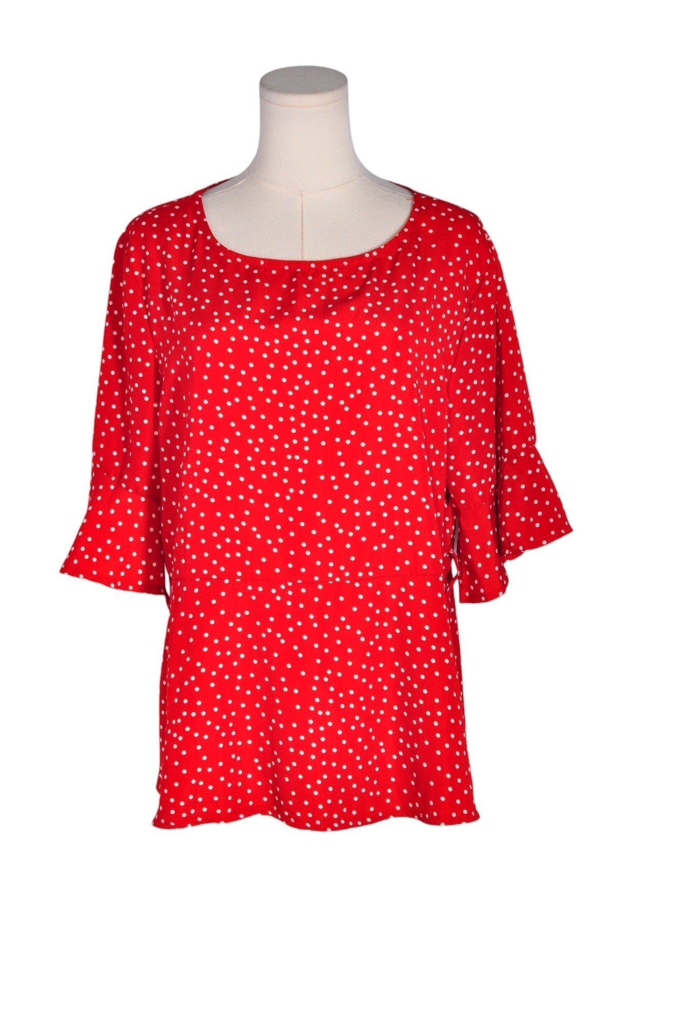 UNBRANDED Women Blouses Regular fit in Red - XL - Velora