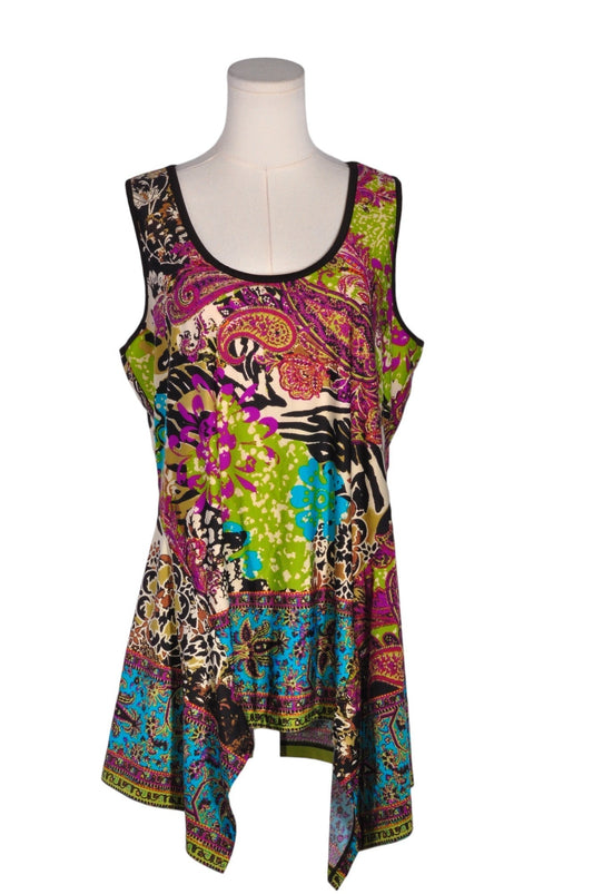 ECI Women Tank Tops Regular fit in Green - L - Velora