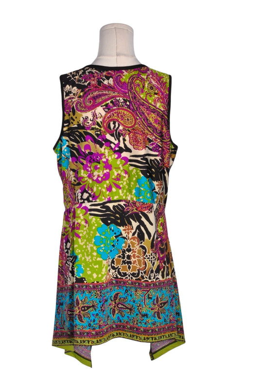 ECI Women Tank Tops Regular fit in Green - L - Velora