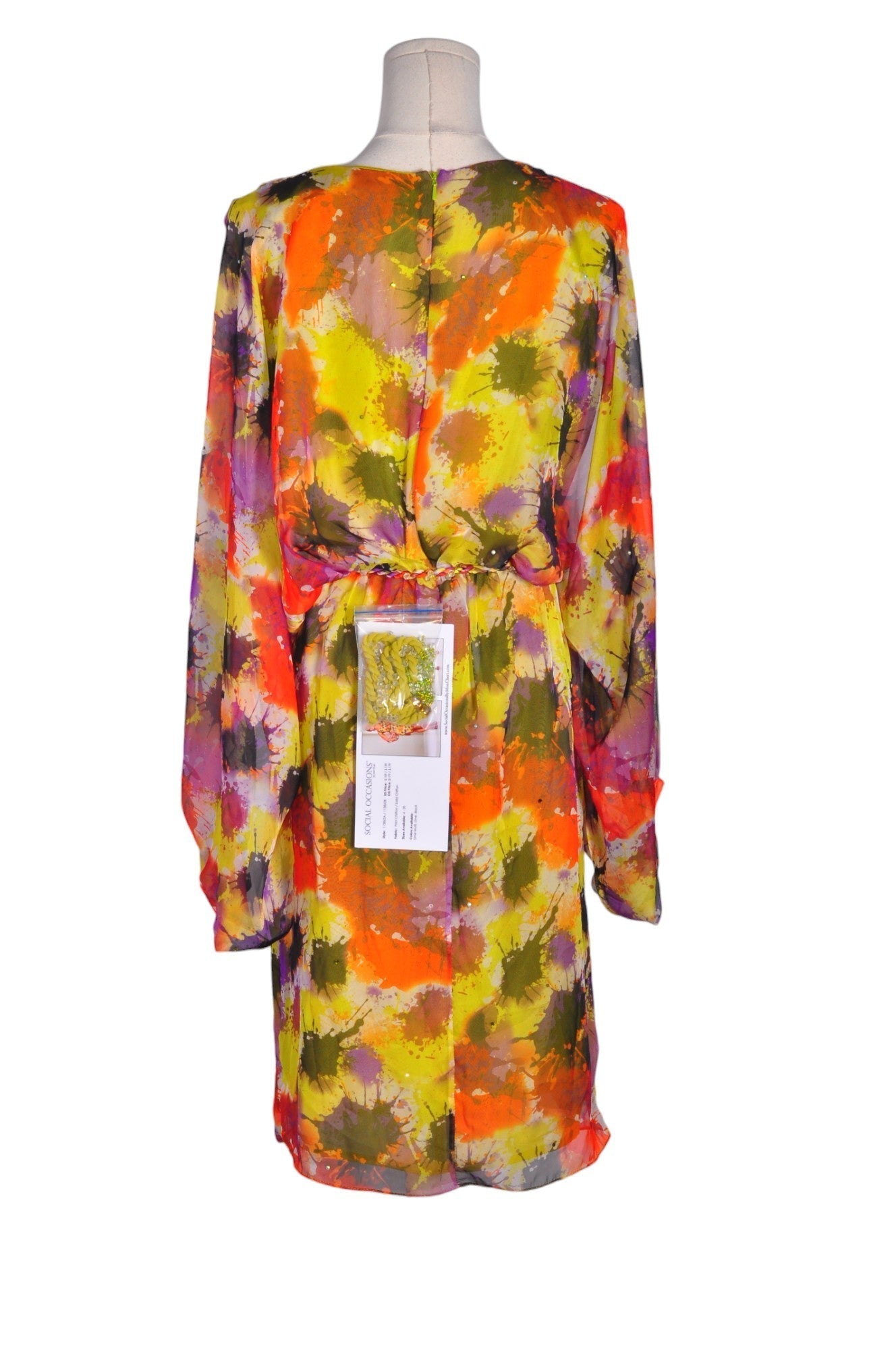 MON CHERI Women Wrap Dresses Regular fit in Yellow - 6 - Velora