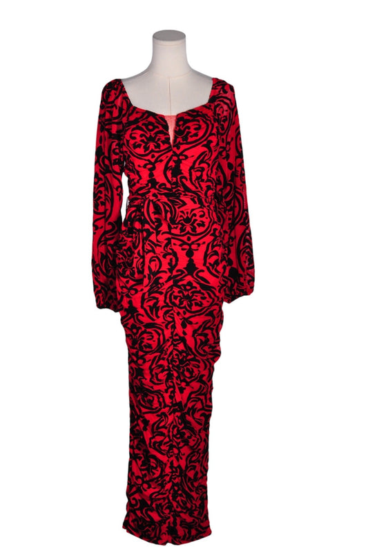 SHEIN Women Bodycon Dresses Regular fit in Red - L - Velora