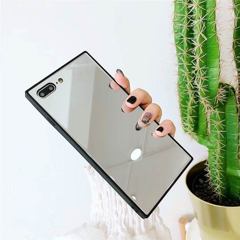 Glass Mirror phone case Women iphone case - Velora