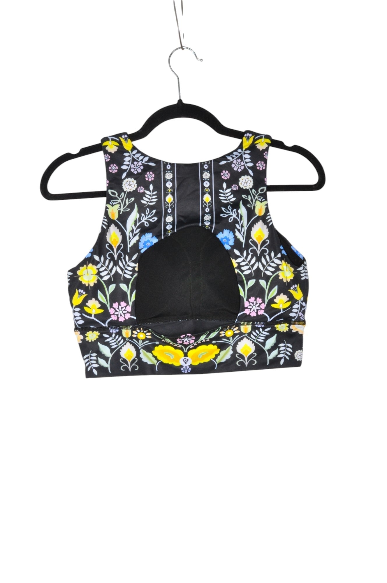 SHEIN Women Crop Tops Regular fit in Black - L - Velora