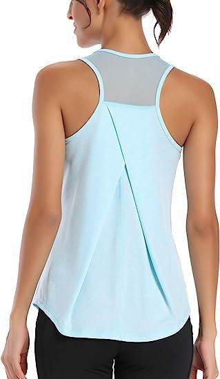 Mesh Yoga Sports Running Vest Sleeveless Workout Tank top women - Velora