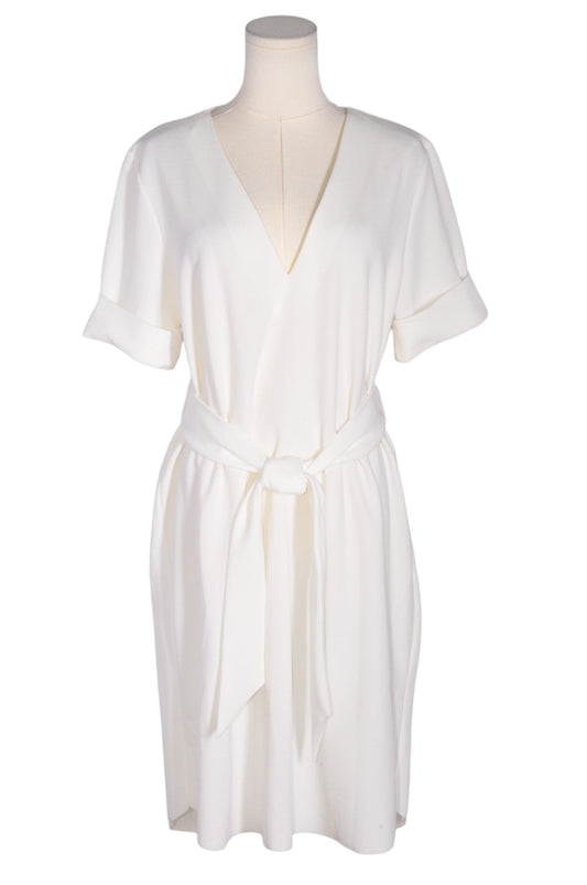 ZARA Women Wrap Dresses Regular fit in White - M - Velora