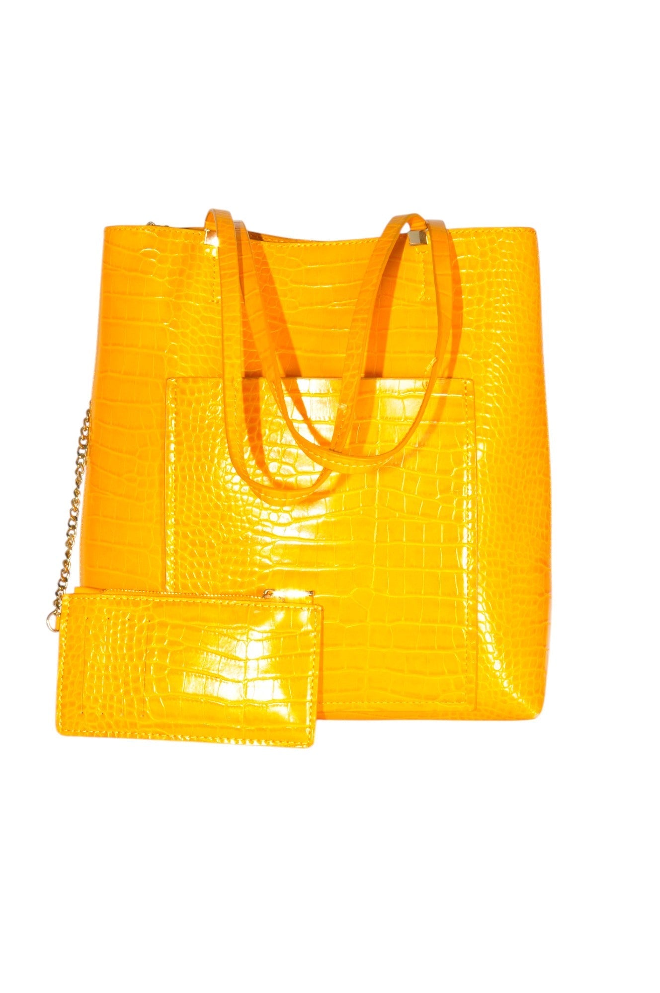 ZARA Handbags in Yellow - Velora