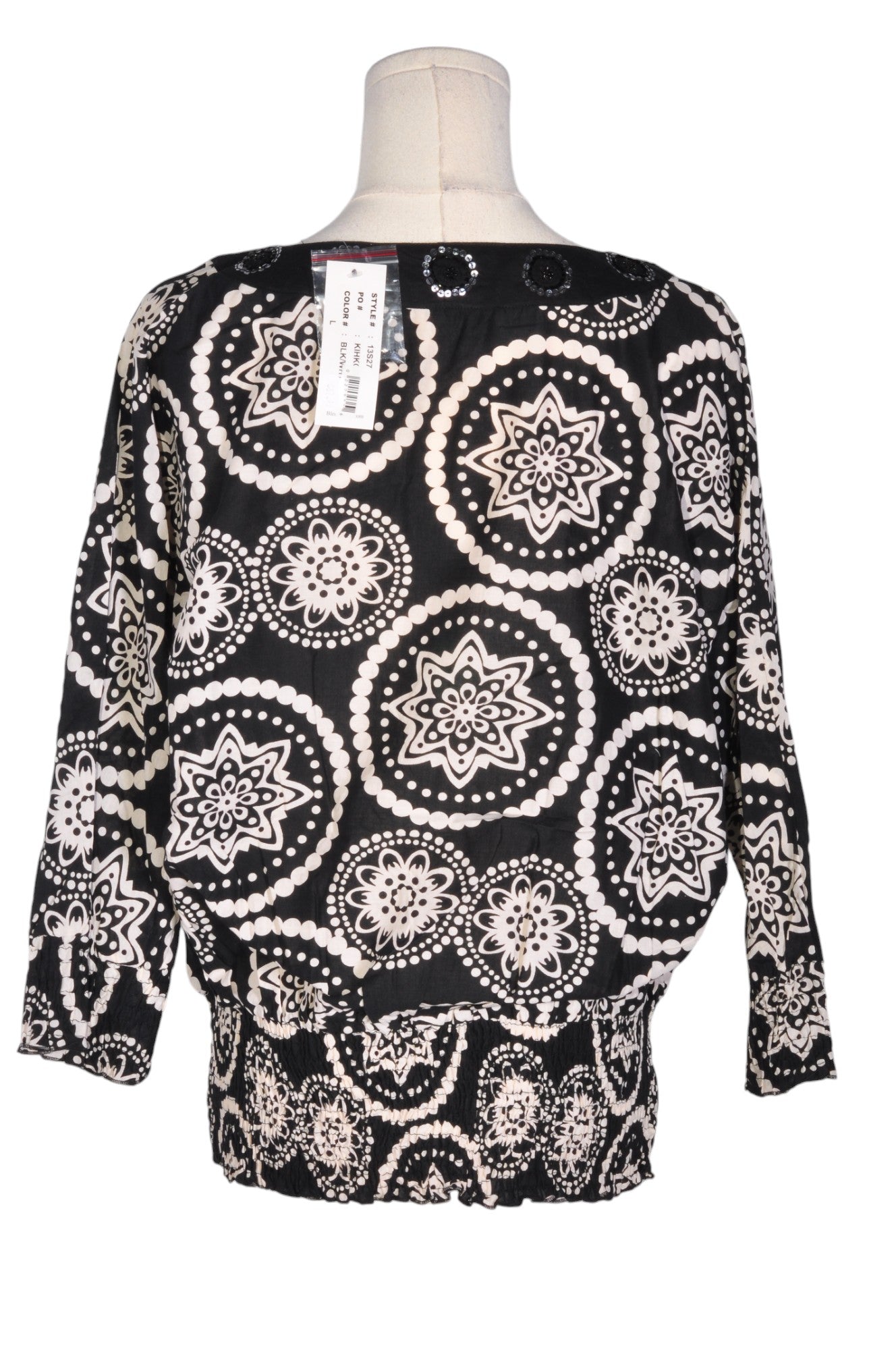 BLEU BAYOU Women Blouses Regular fit in Black - L - Velora