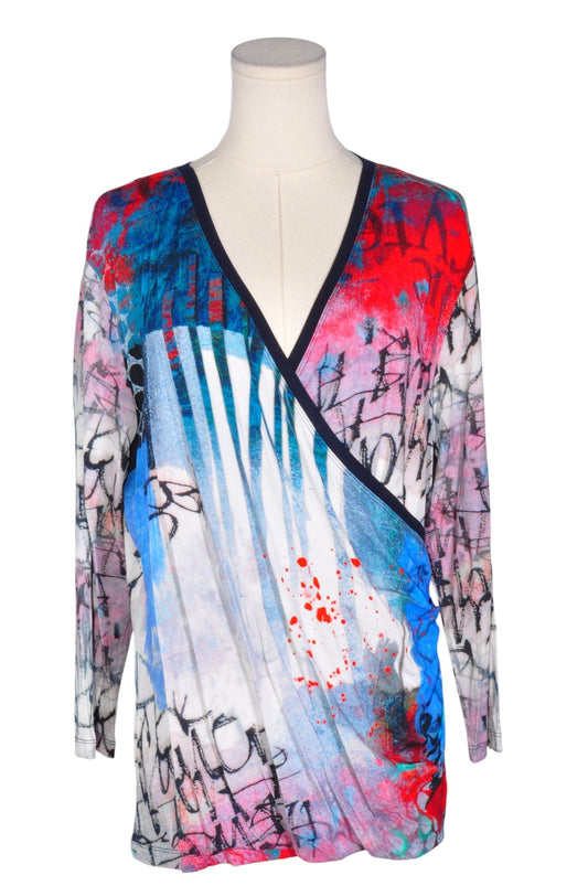 DOLCEZZA Women Blouses Regular fit in Blue - XL - Velora