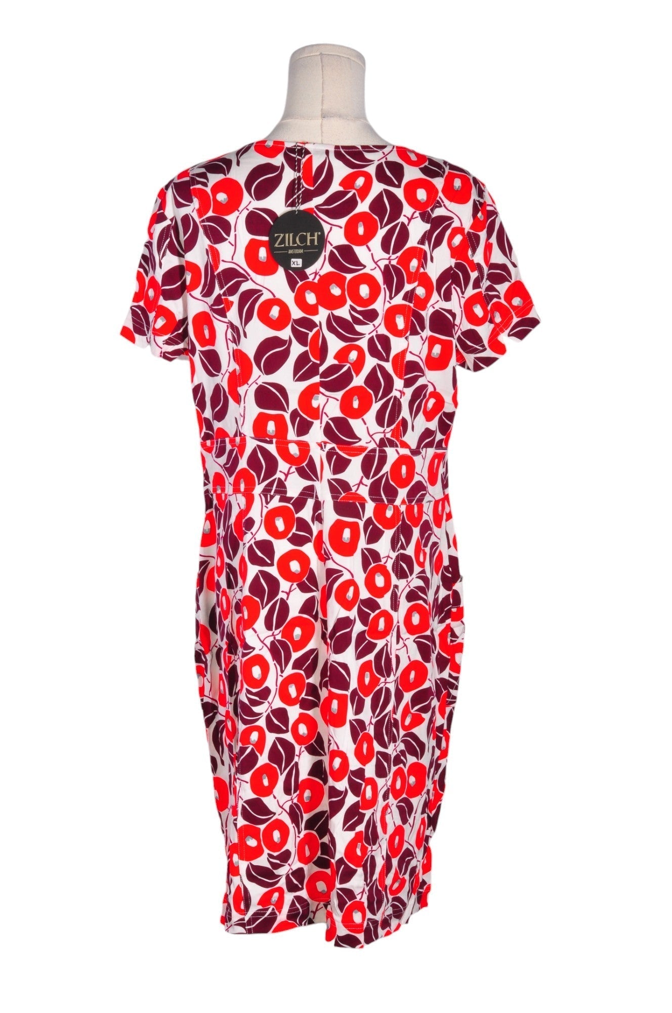 ZILCH Women Drop Waist Dresses Regular fit in Red - XL - Velora