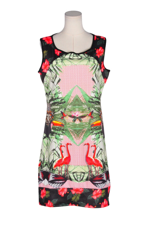 SMASH Women Midi Dresses Regular fit in Green - XL - Velora