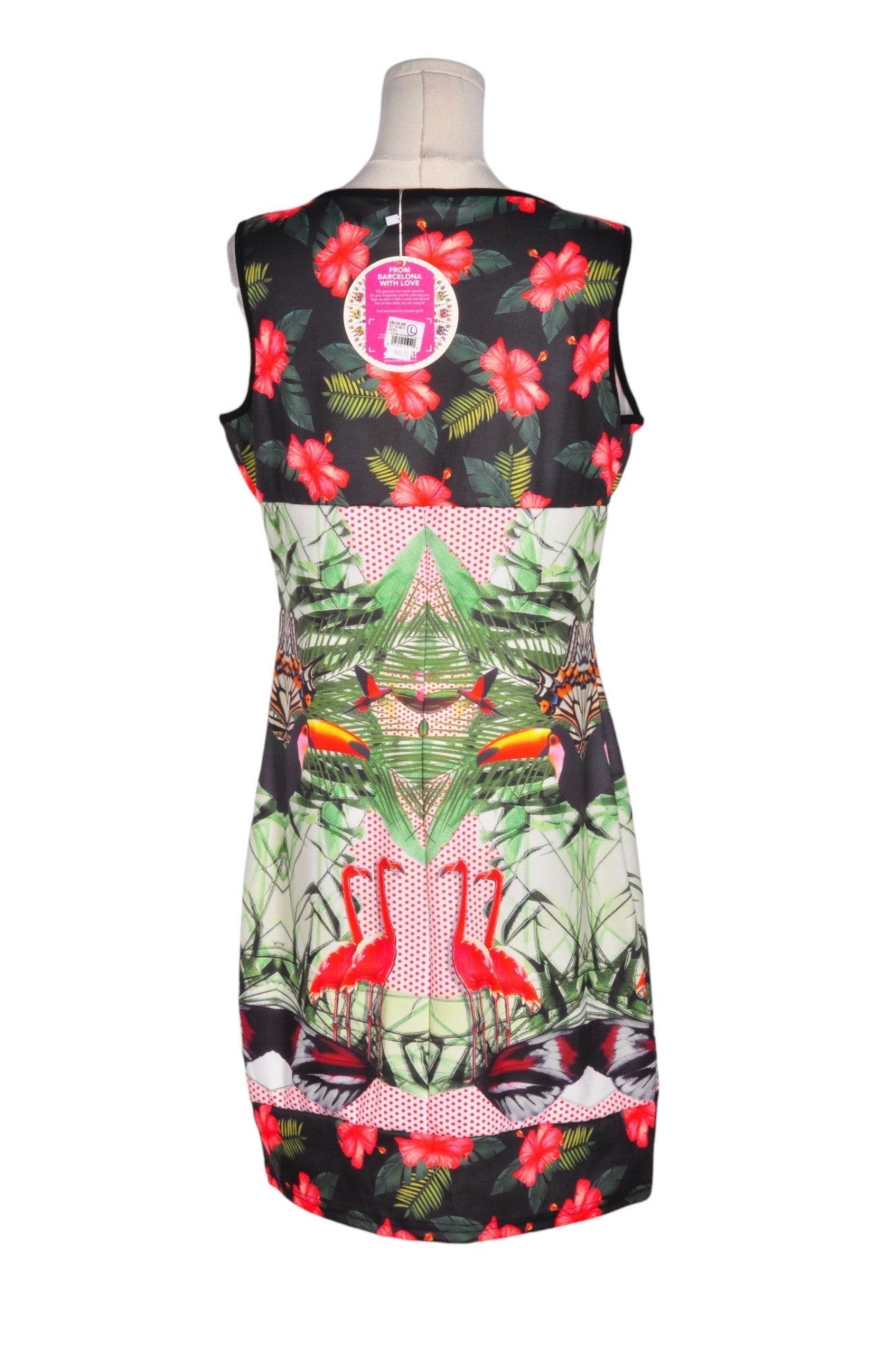 SMASH Women Midi Dresses Regular fit in Green - XL - Velora