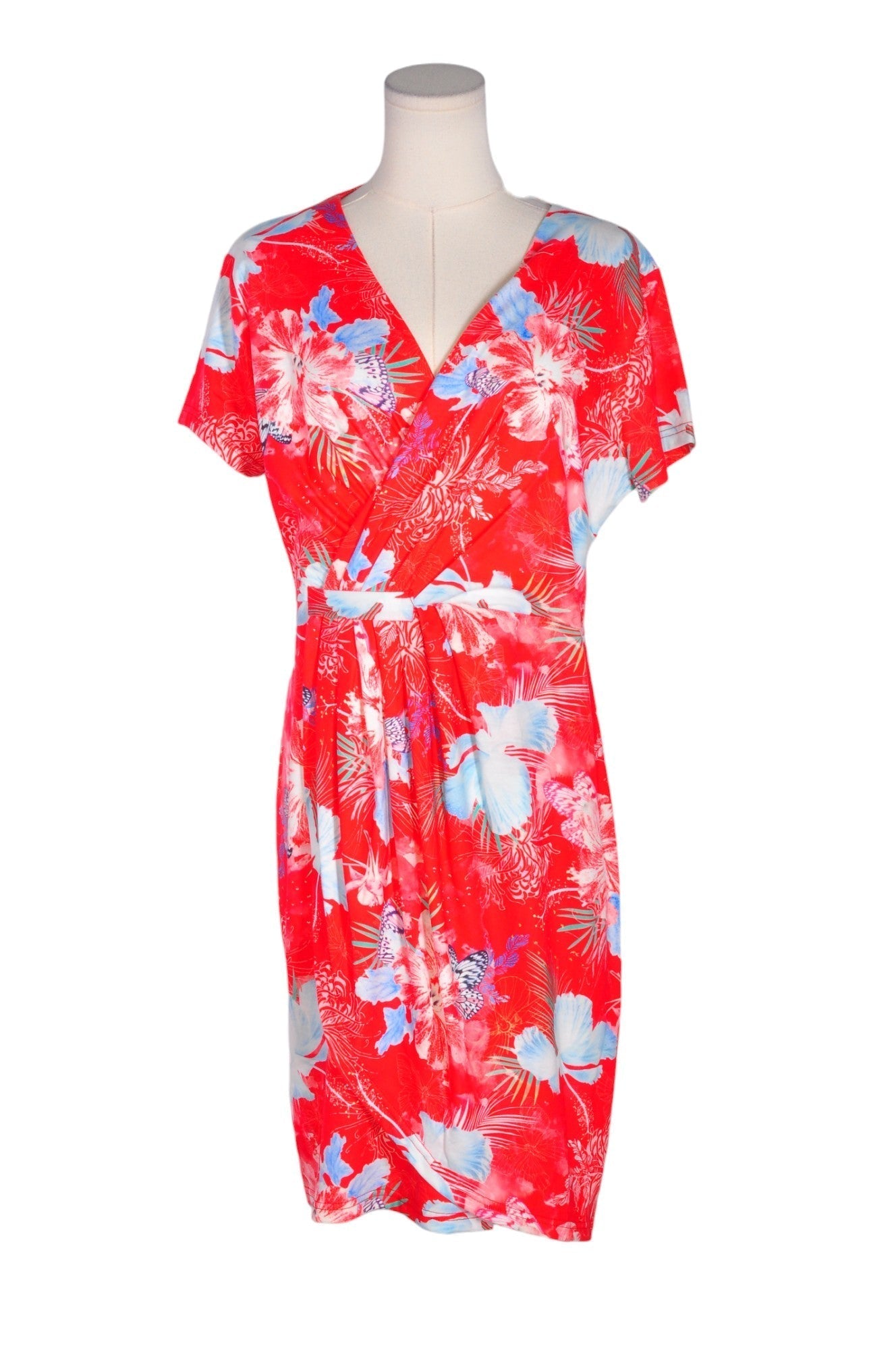 SMASH Women Wrap Dresses Regular fit in Red - XL - Velora