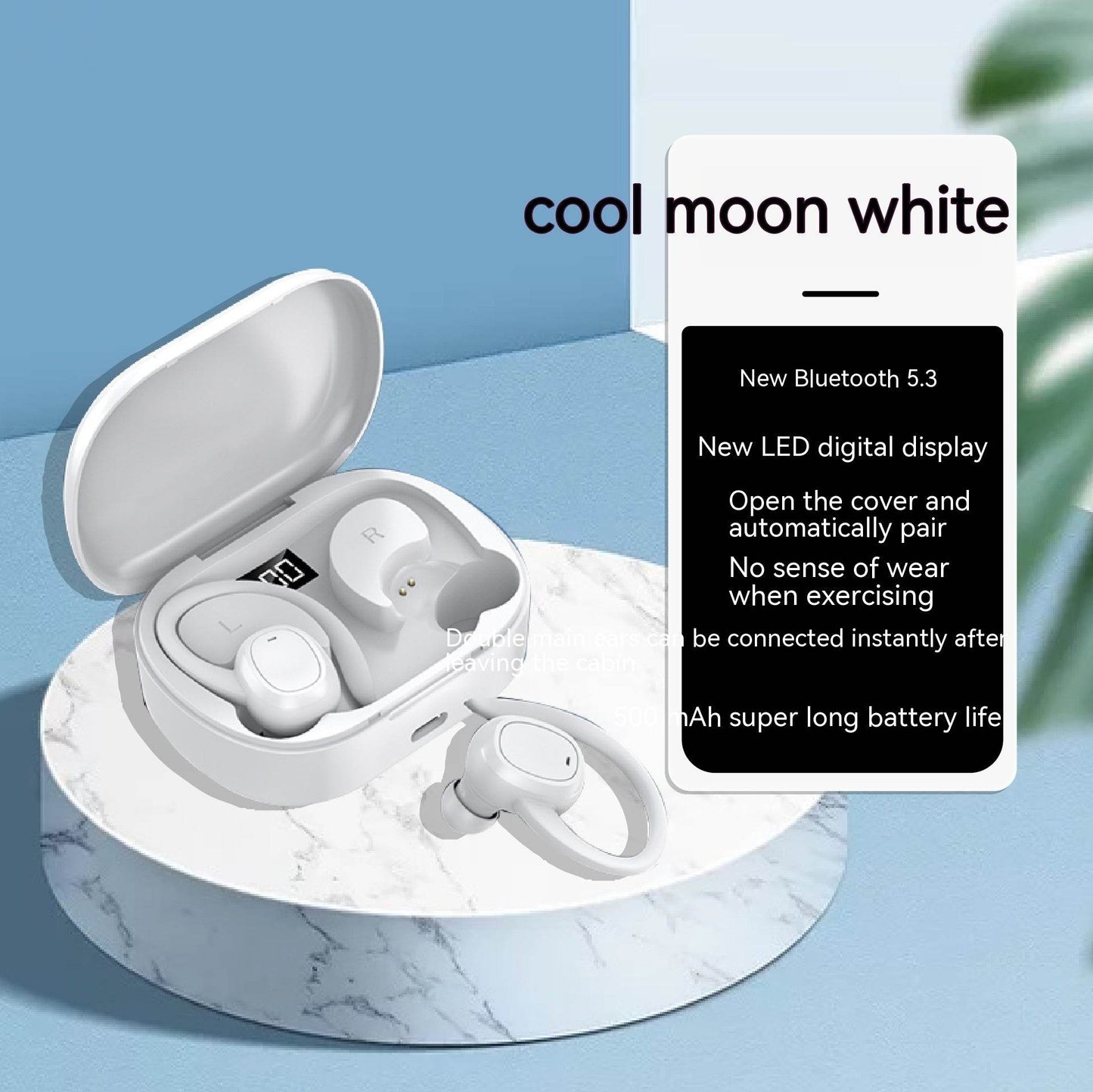 Wireless Sports Ear Hook Earphones - Velora