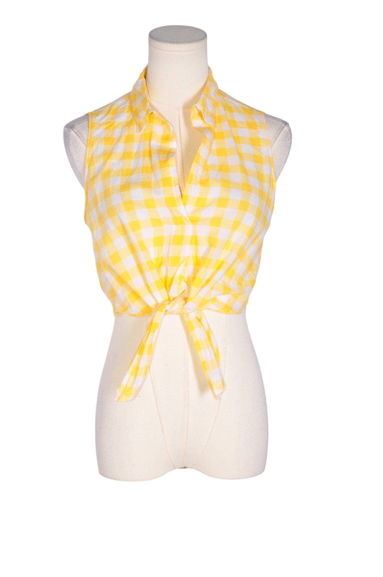 LUSH Women Crop Tops Regular fit in Yellow - S Koop