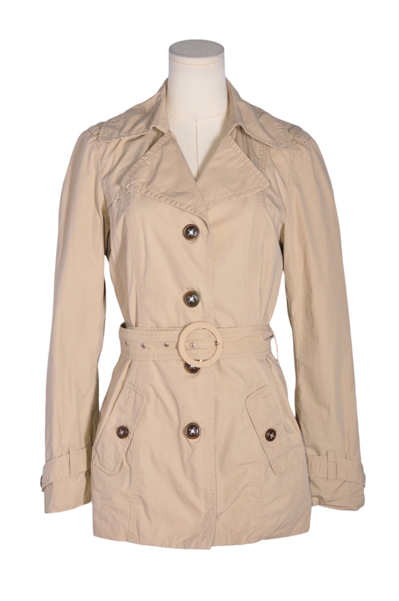 ESPRIT Women Trenchcoats Regular fit in Beige - 6 Koop
