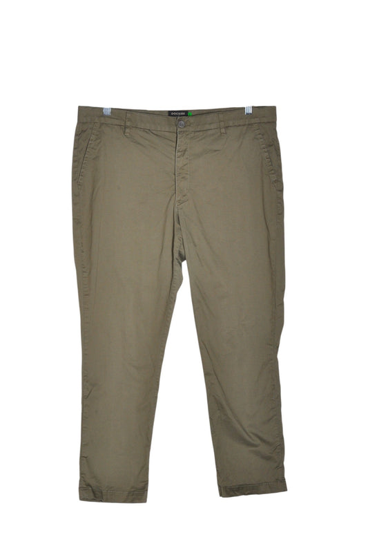 DOCKERS Women Khaki Pants Regular fit in Green - 33 Koop