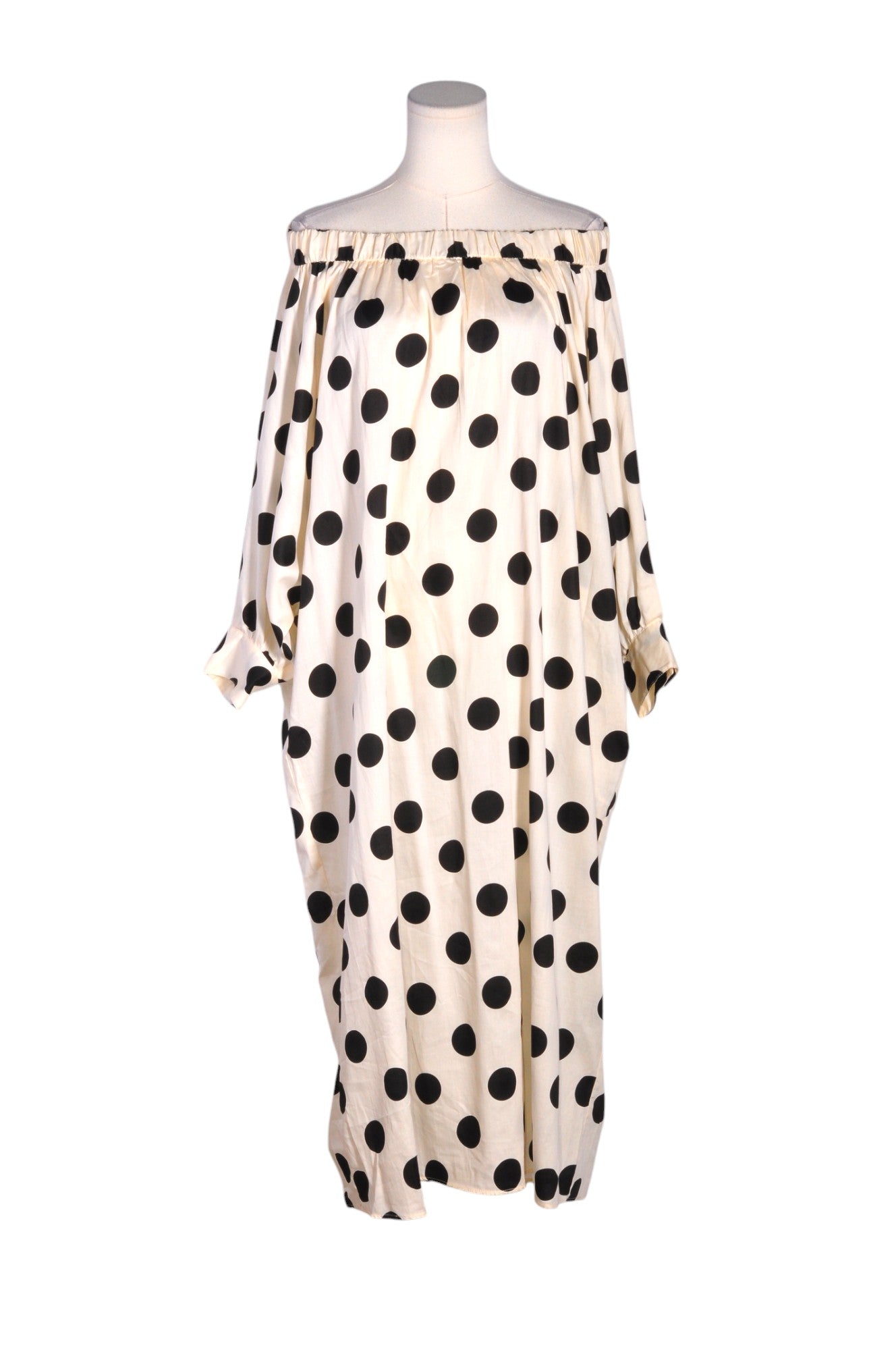 ZARA Women Drop Waist Dresses Regular fit in Beige - S Koop