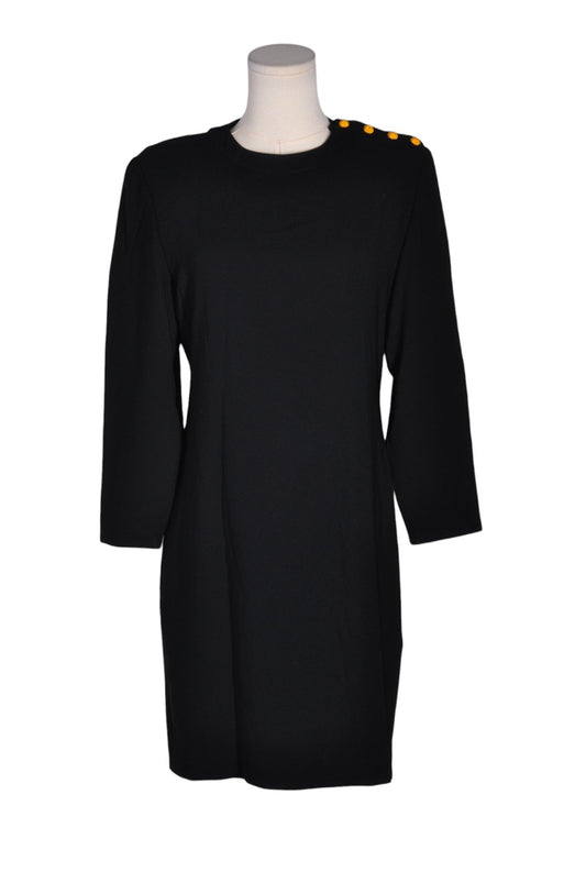 UNBRANDED Women Shift Dresses Regular fit in Black - M Koop