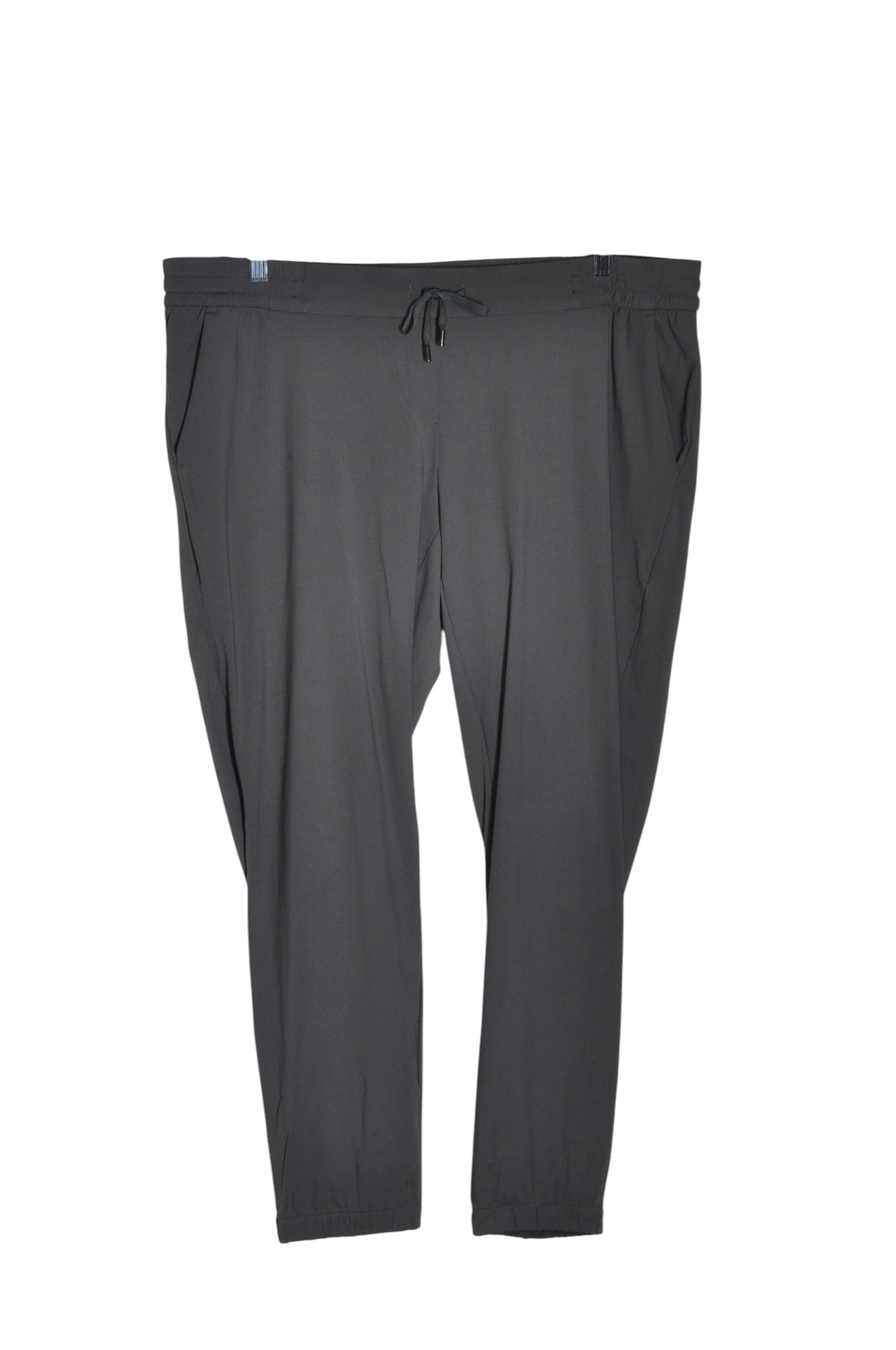 THYME Women Work Pants Regular fit in Gray - XL Koop