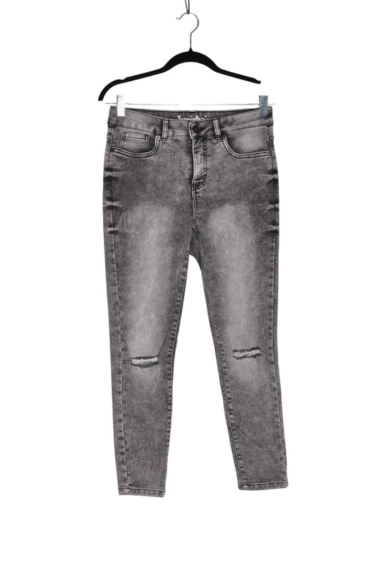 JEANIOLOGIE Women Skinny Jeans Regular fit in Gray - 6 Koop