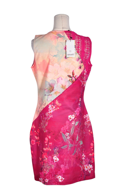 SMASH Women Shift Dresses Regular fit in Pink - XL Koop