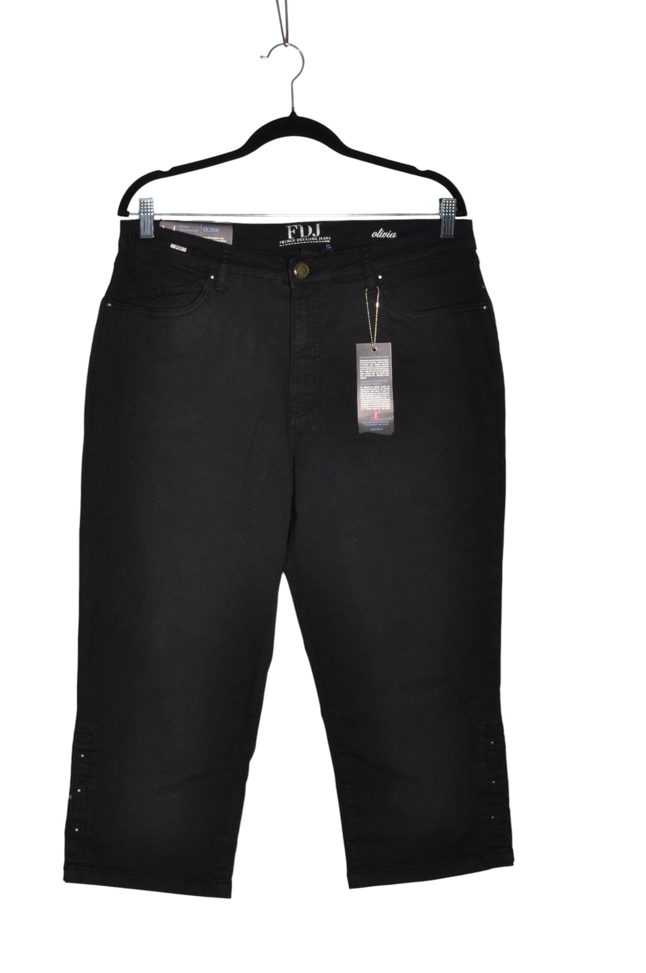 FDJ Women Straight-Legged Jeans Regular fit in Black - 16 Koop