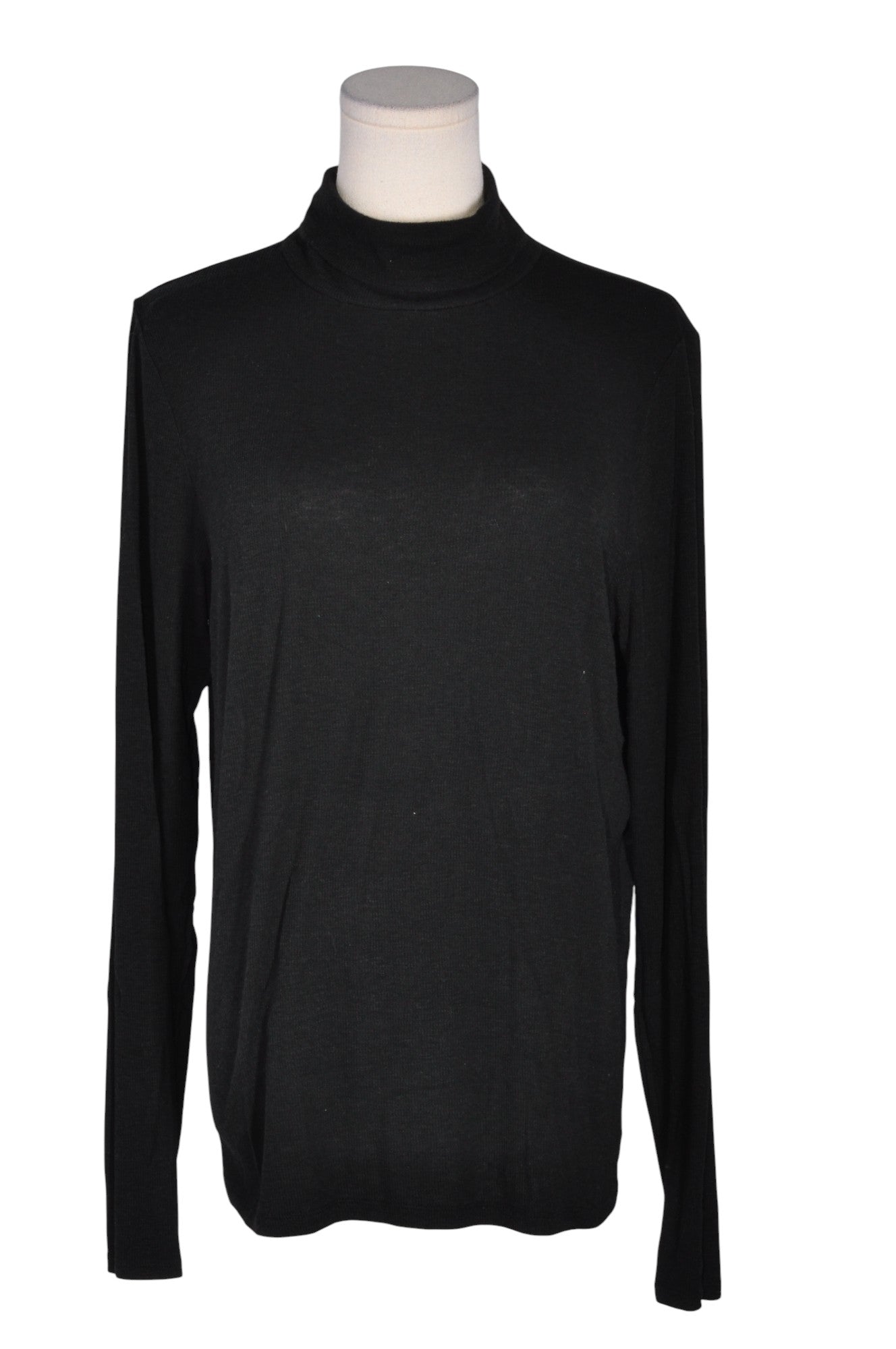 AERIE Women Turtleneck Tops Regular fit in Black - XL Koop