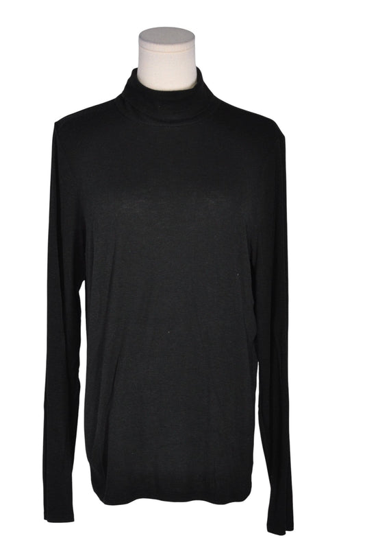 AERIE Women Turtleneck Tops Regular fit in Black - XL Koop