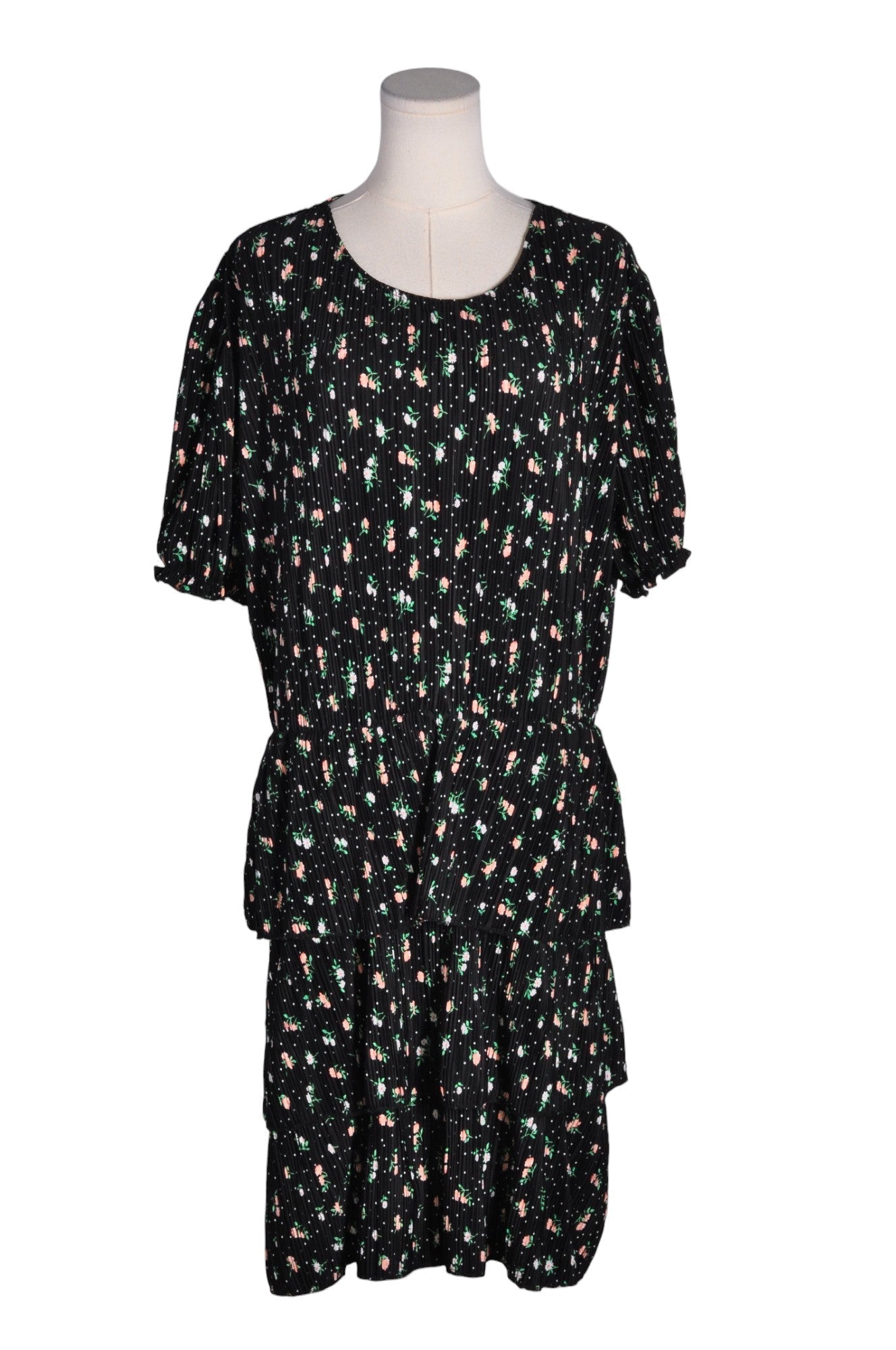 H&M Women Midi Dresses Regular fit in Black - XL Koop