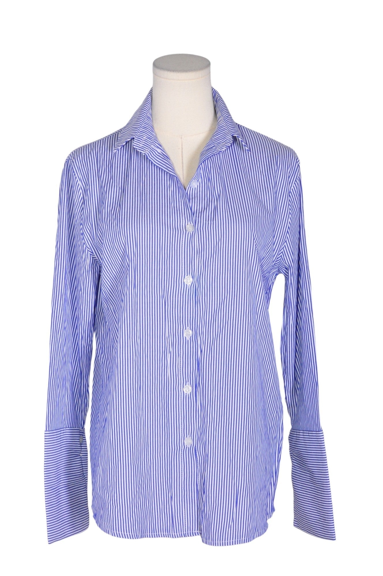 CHERRY AKA Women Button Down Tops Regular fit in Blue - S Koop