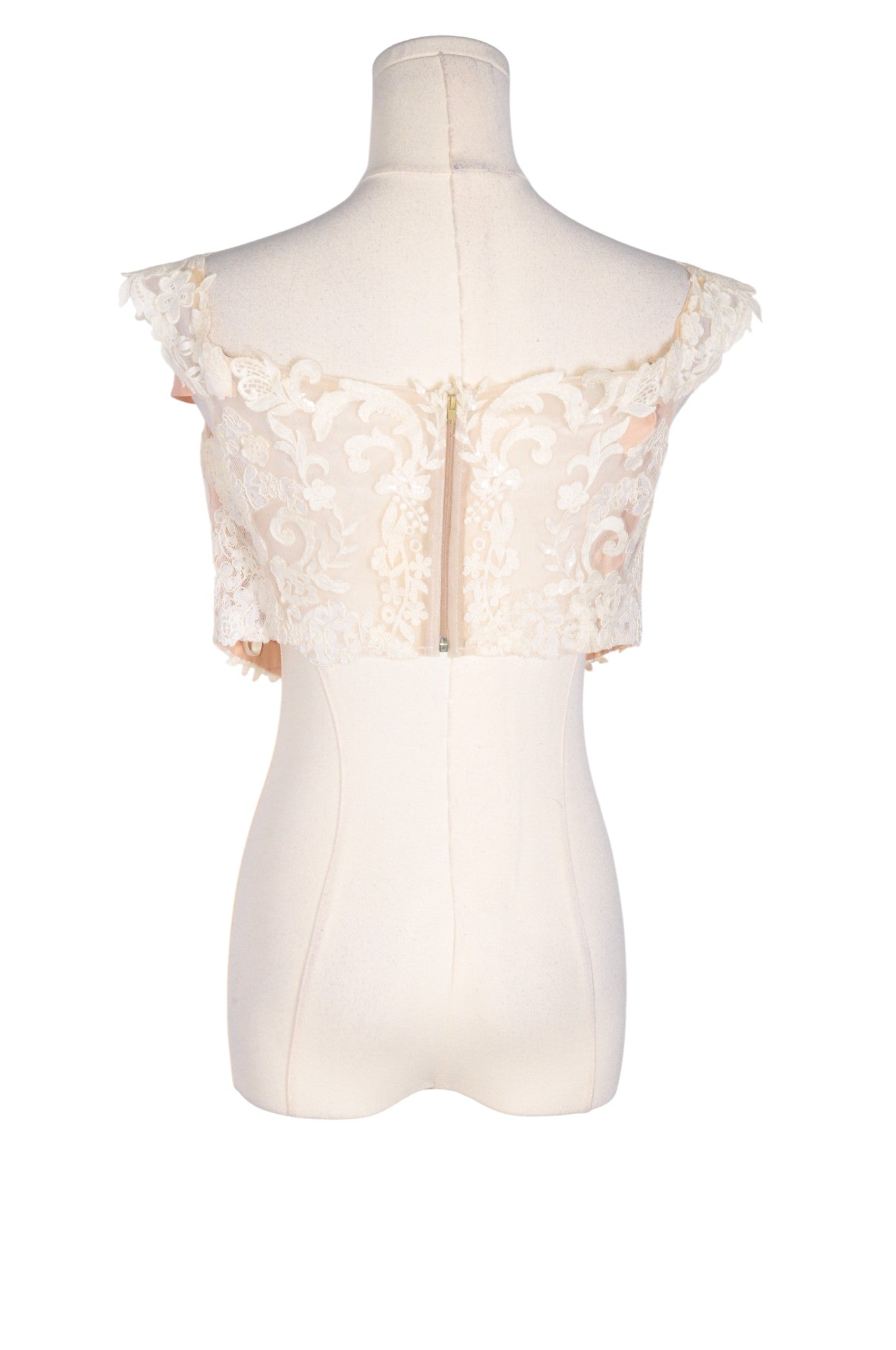 UNBRANDED Women Crop Tops Regular fit in White - L Koop