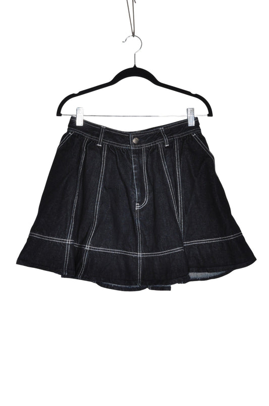 FLEUR DU MAL Women Denim Skirts Regular fit in Black - 8 Koop
