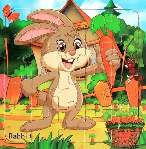 Wooden jigsaw puzzle toy - Velora