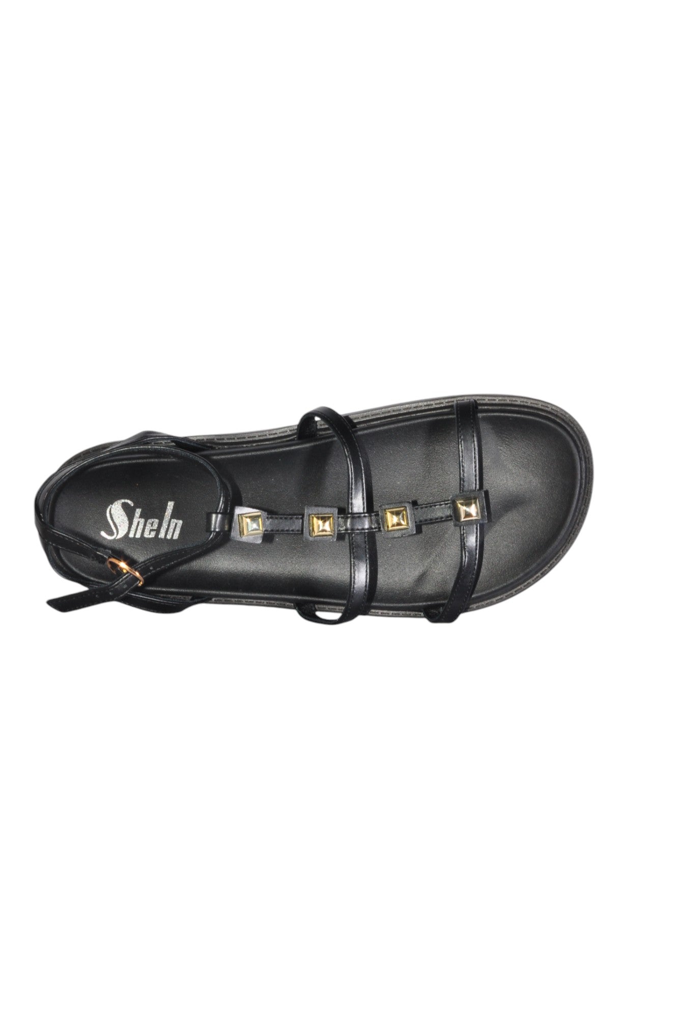 SHEIN Women Sandals Regular fit in Black - 42 - Velora