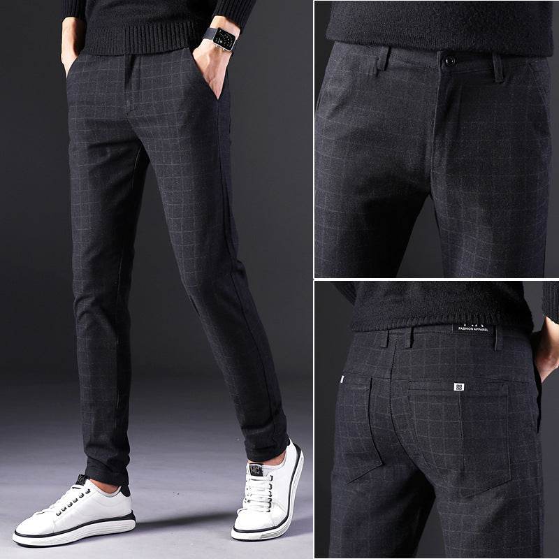 Men's Fashion And Comfort Slim Straight fit suit Trousers