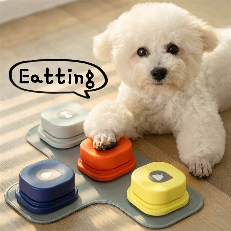 Pet Communication Button One-click Recordable Dog Talking Button - Velora